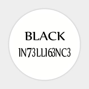 black intelligence Magnet